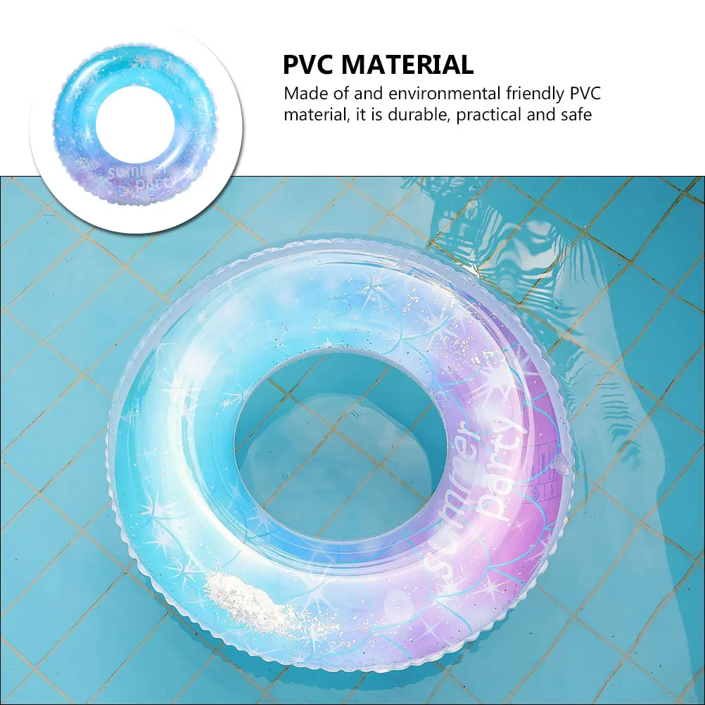 

Star Swimming Ring Inflatable Thicken PVC Lovely Colorful Creative Child Kid Toy Beach Pool Party Swim Supply Adult Ring