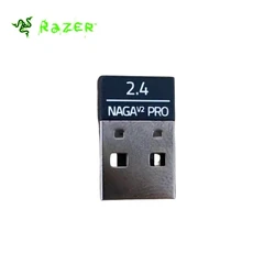 2.4Ghz USB Receiver For Razer Naga Pro/ Naga V2 Pro / Pro ClickM / Cobra Pro Wireless Mouse Siginal Receiving Adapter