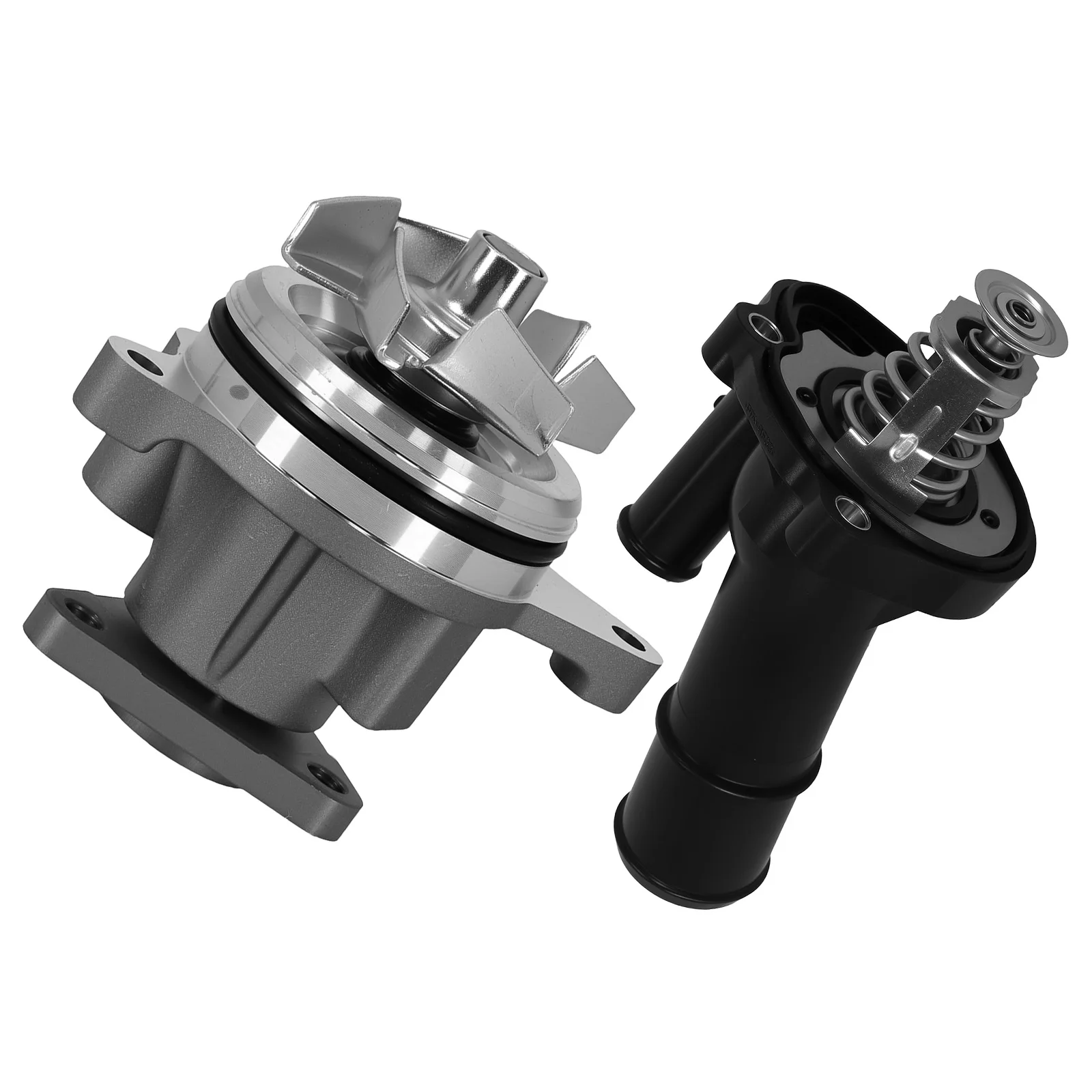 Engine Coolant Pump Thermostat for Lincoln MKZ MKC MKT 2.0L 2013-2016 LF0115100