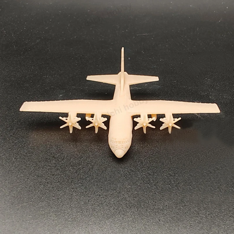 2PCS 1/2000 700 400 350 Scale C-130 Hercules Tactical Transport Aircraft Resin Model Airfreighter Plane Miniature Decoration Toy