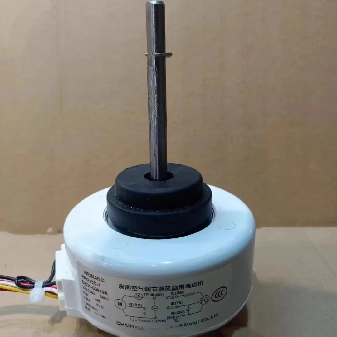

Новый вентиляторный двигатель для внутреннего блока кондиционера Samsung RPG15C-1, 220-240В, 50Гц, 19Вт, 1300 об/мин, DB31-00619A, запчасти для кондиционеров