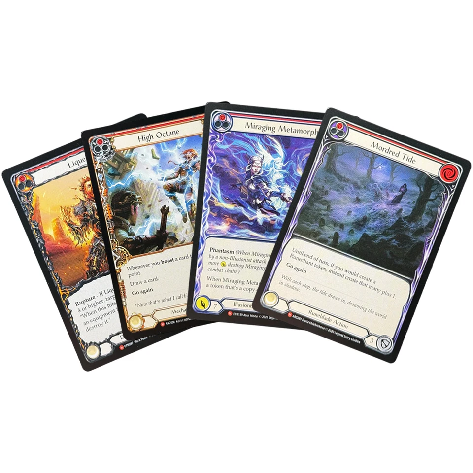 Flesh and Blood FAB Regular Proxy TCG Game Card Glint the