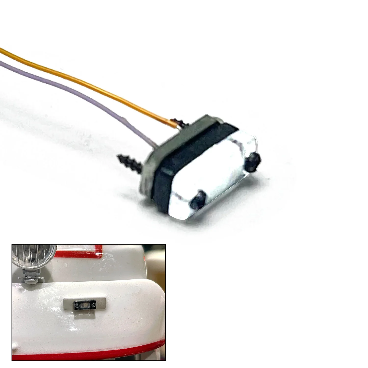 

Ультра-яркие пластиковые светодиодные передние габаритные фонари 3 В-3,2 В для TAMIYA 1/14 RC FH16 R470 770S Гидравлический самосвал Игрушечная модель ​