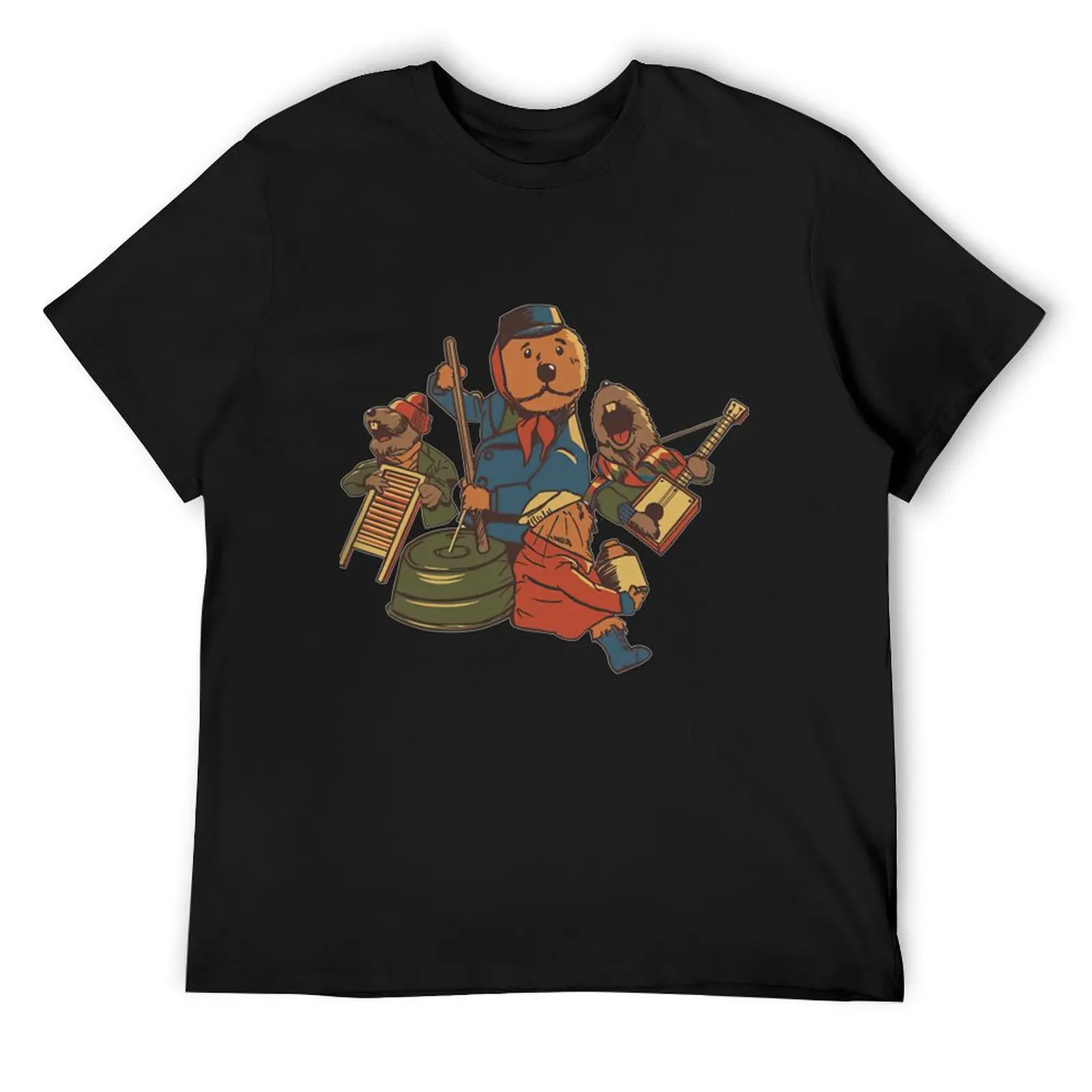 

Emmet Otter Jug Band T-Shirt Luxury man korean fashion luxury clothing labubu funny shirt cotton mens plain t shirts