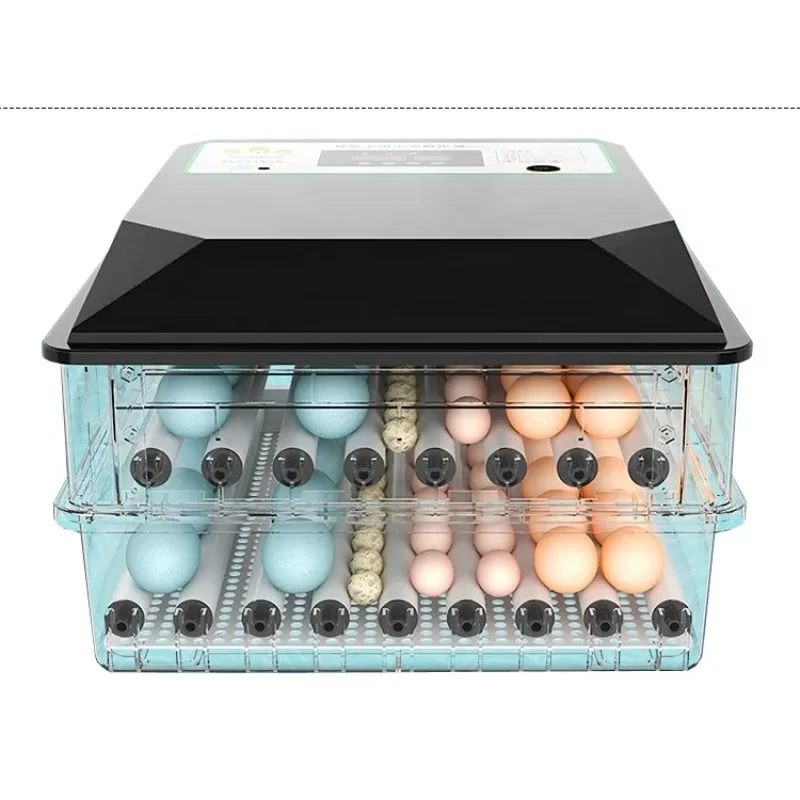 

Popular Small 128 Egg Incubator Portable Family Use Poultry Mini Incubator in European and USA