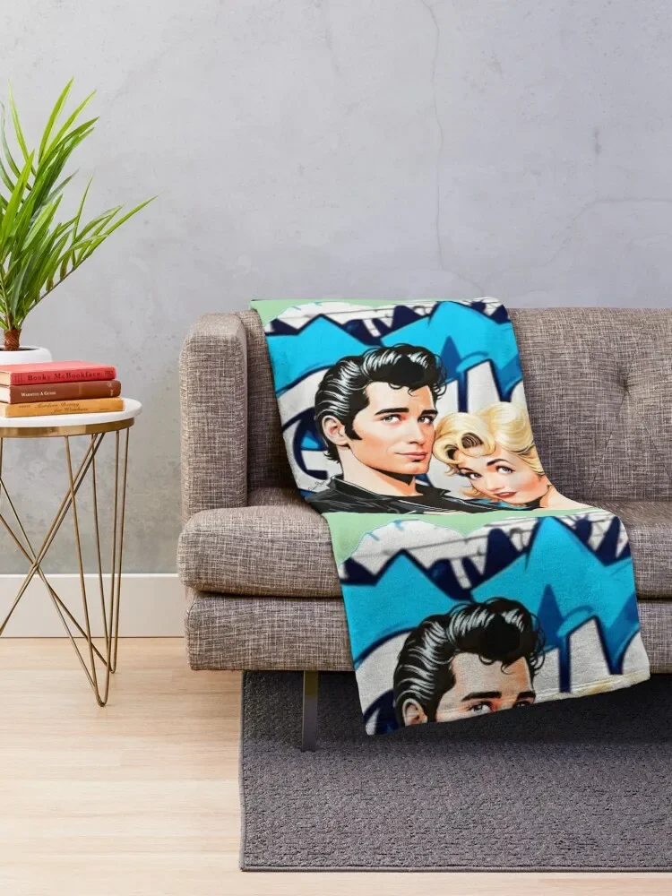 Grease Lightning Throw Blanket valentine gift ideas Warm Beautifuls Blankets