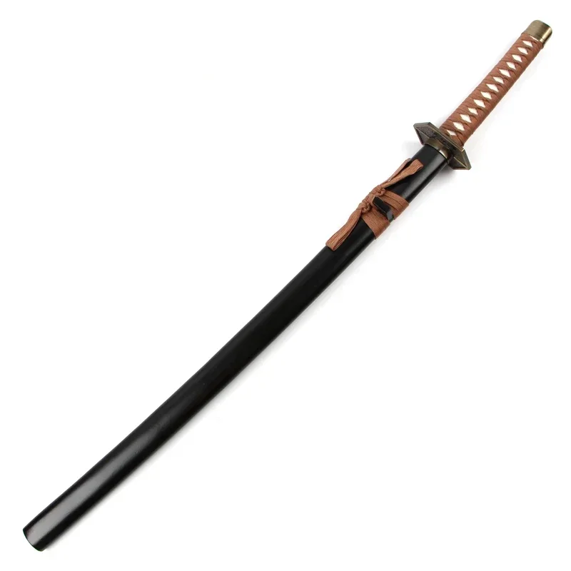 [Funny] 100cm Cosplay Anime Bleach weapon Hinamori Momo wooden Sword model Costume party Anime show Japan samurai sword gift