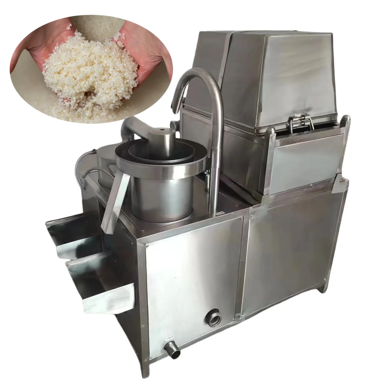 

Automatic Easy to Use Rice Cleaning Machine Soybean Grain Washing Machine With Great Price