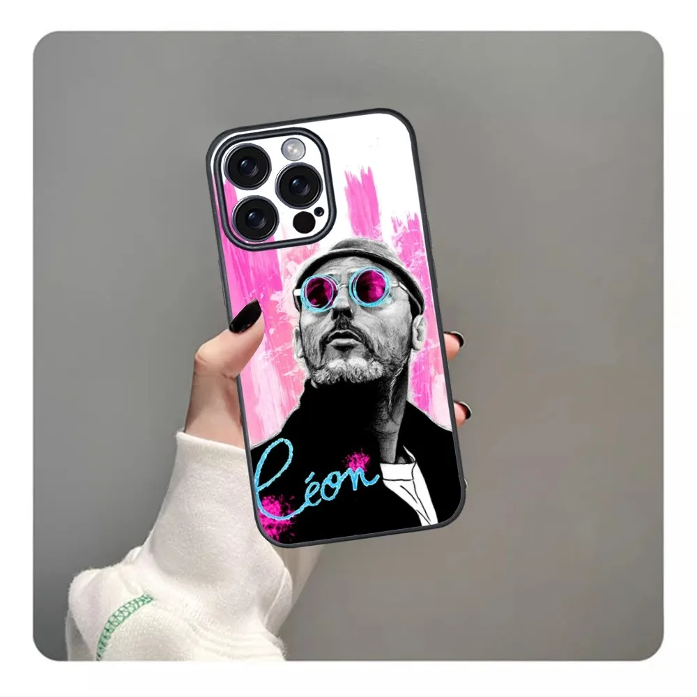 Film Leon The P-Professional Phone Case For iPhone 16 15 14 13 12 11 PRO MAX PLUS Mini TPU Soft to Skin-friendly case