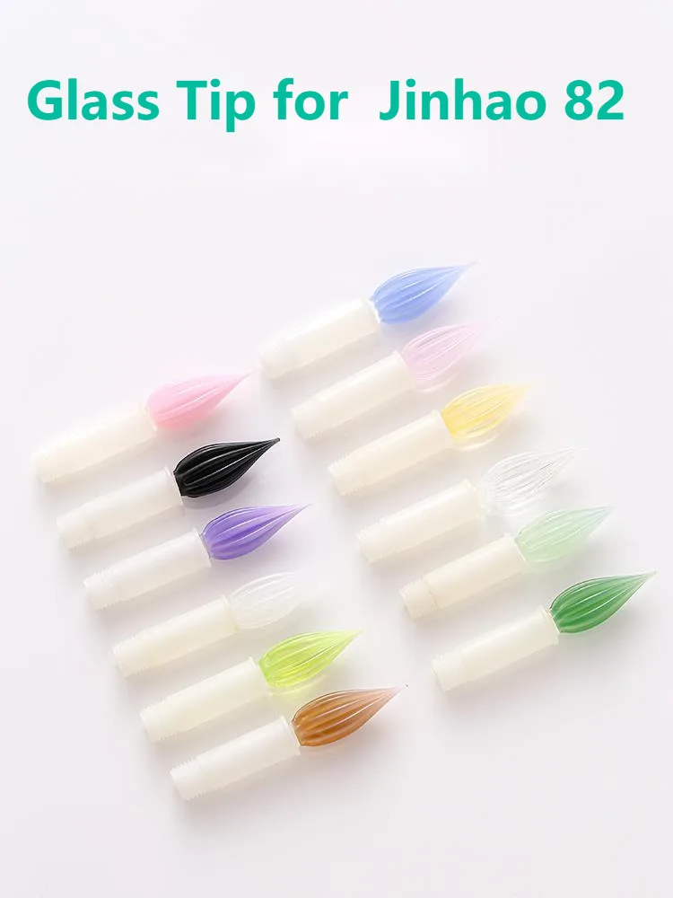 

Jin Hao 82 Replacement Glass Nib Hand-polished Smoothly Writing Glass Dip Extre Fine