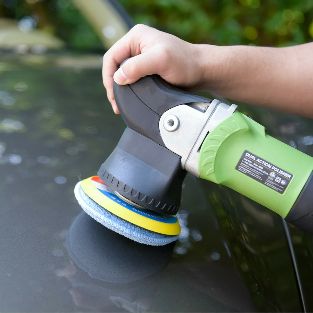 

6Pcs Polish Wax Sponge 5 Inch Blue Car Waxing Pads Wash Wax Vehicle Detailing Valeting Polish Dressing