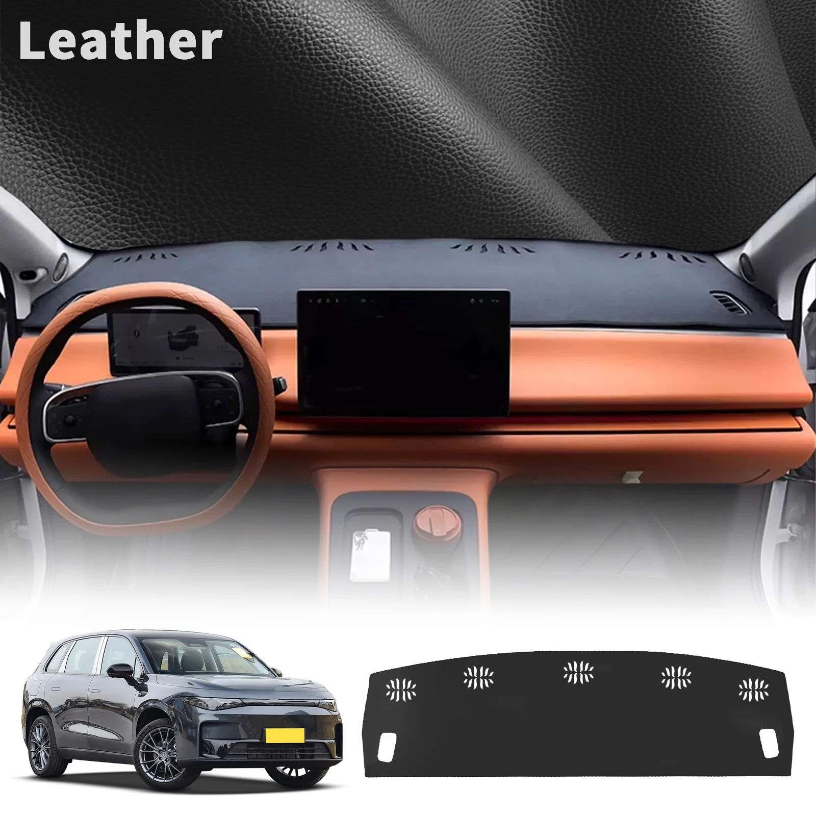 

fit for Leapmotor C10 C16 NO LOGO Car Dashmat Dashboard Cover Pad DashMat Sunshade Protective Carpet Accessories