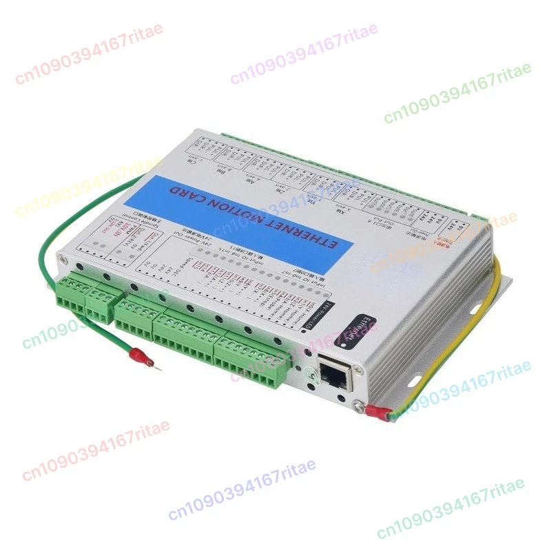 بطاقة حركة إيثرنت لوحة القطع باستخدام الحاسب الآلي MK6-ET Mach3 لوحة تحكم CNC ذات 6 محاور