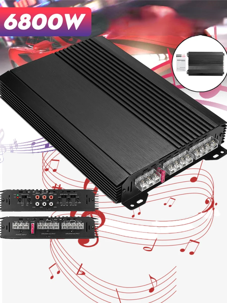 SD Evo6 400.4 4チャンネルアンプ カーオーディオアンプ