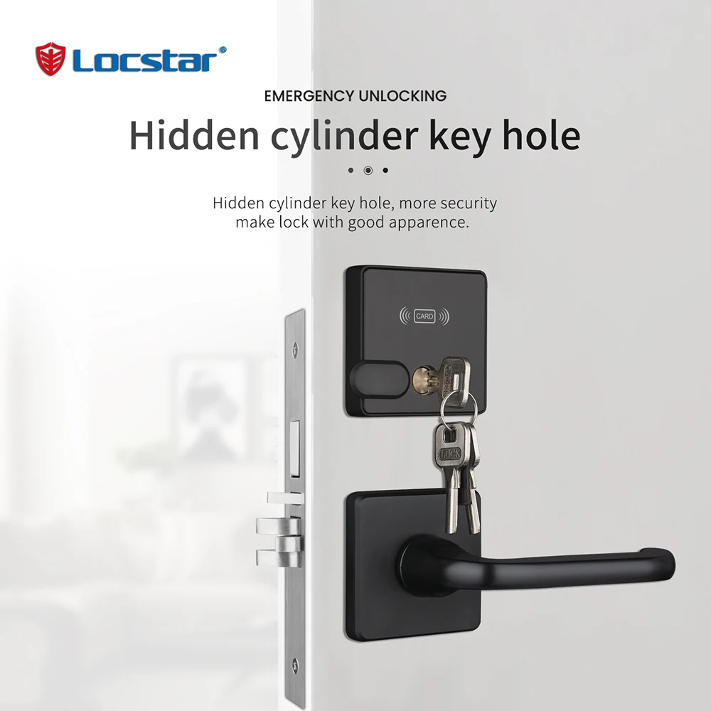 High Quality Hot Sale Intelligent Electronic Keyless Entry Smart Rfid Hotel Key Card Door Lock System