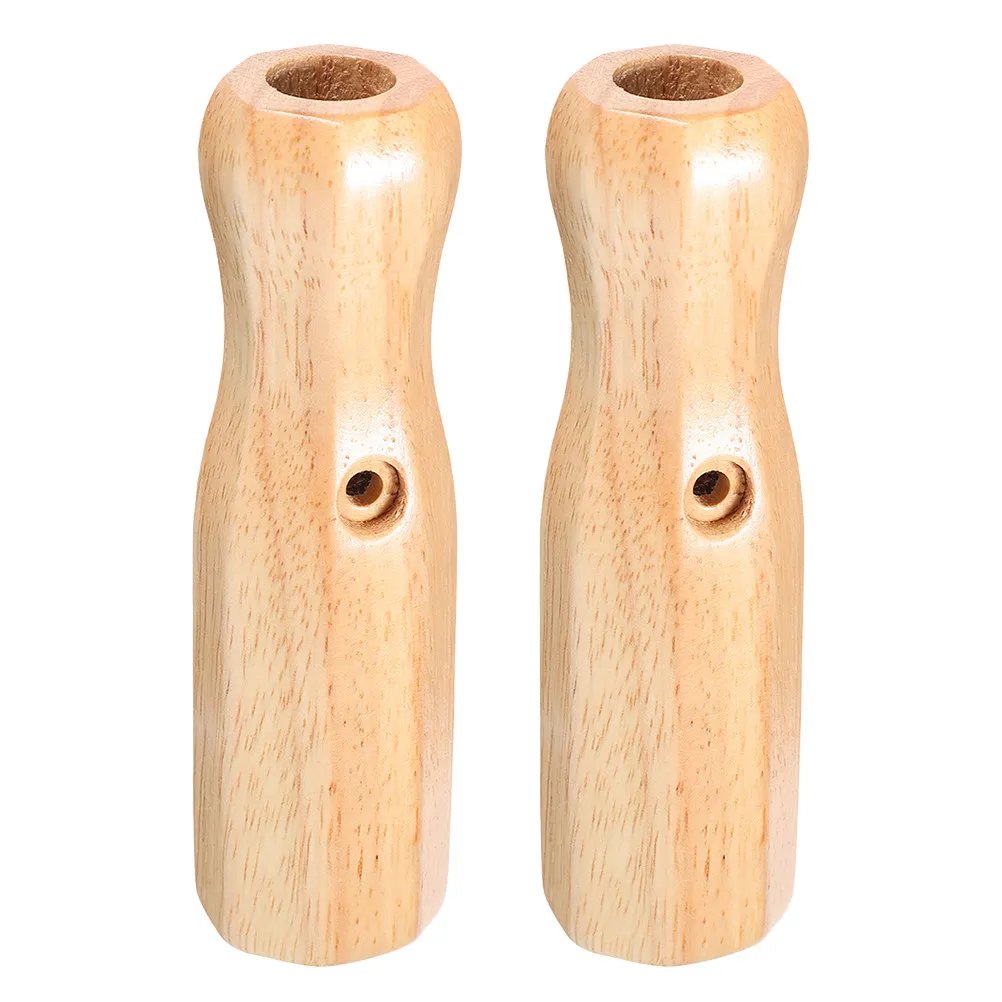 

2 шт. деревянные ручки для настольного футбола, прочные и удобные, для футбольных машин, мини-игр, столбиков, деталей для настольного футбола