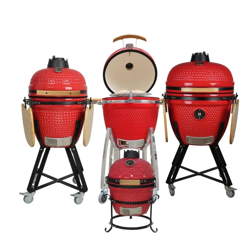 Premium Wholesale Ceramic Camado 21 Inch Gold Heavy Duty Charcoal Grill