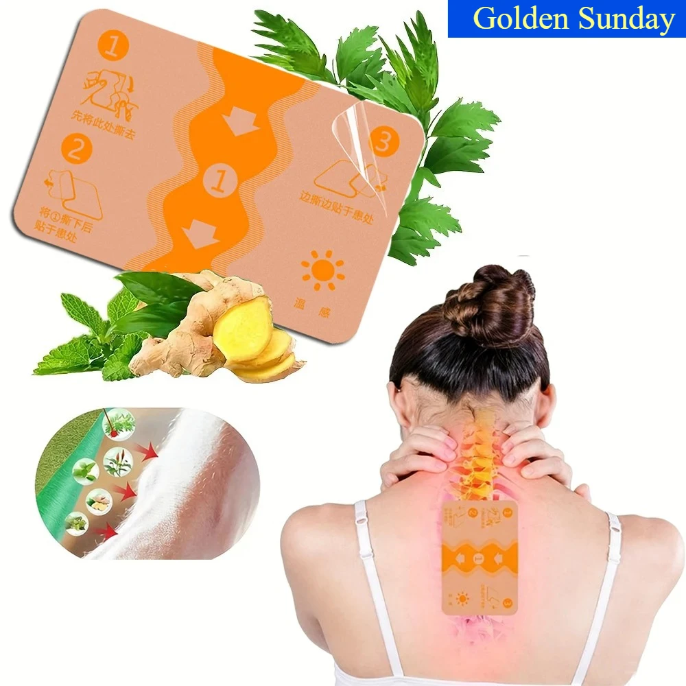 Golden Sunday 10/50/100PCS Knee Patches, Lumbar Spine Patches, Cervical Spine Patches, Keep Knees Warm