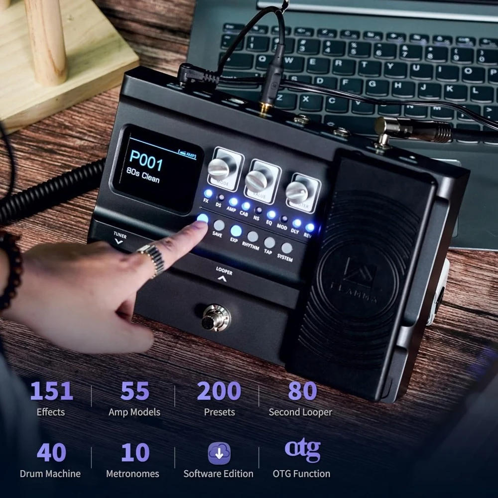 FX100: Der ultimative Multi-Effekt-Pedal für Gitarristen