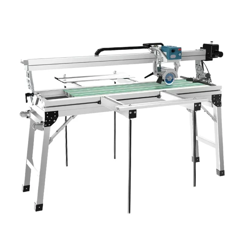 Electric Automatic Tile Cutter 800MM/1000MM Desktop Folding Portable Ceramic Tile Saw for Chamfer Cutting
