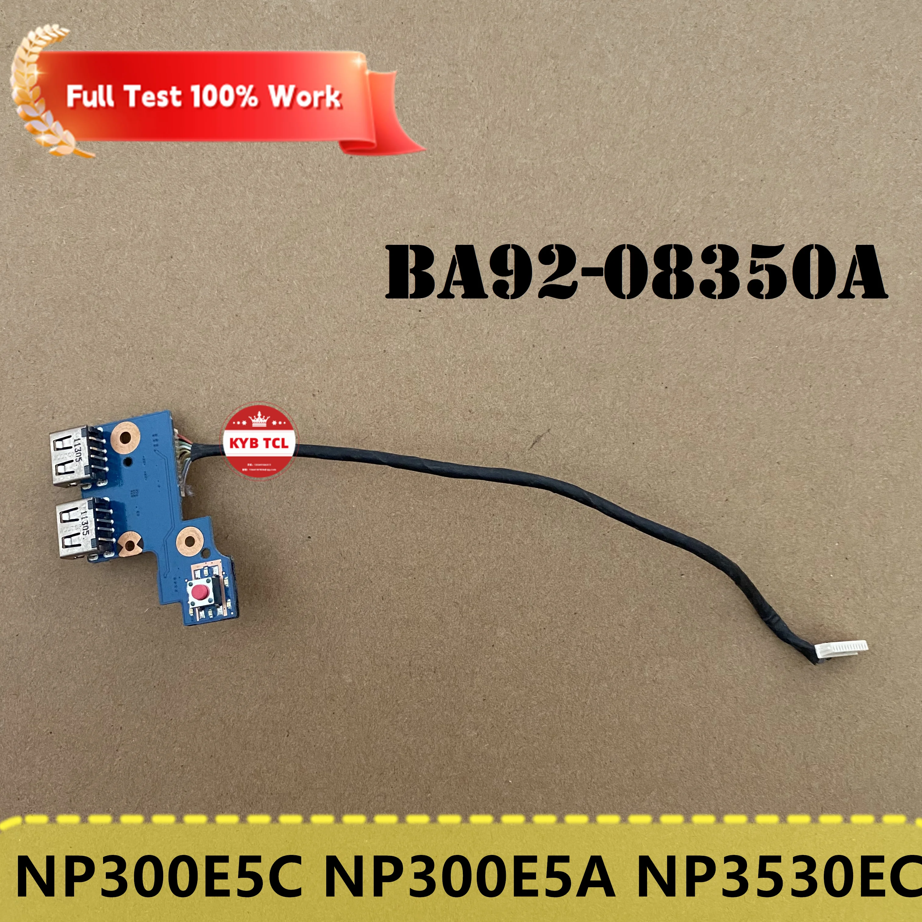 Genuine Laptop USB Power Button Board Or Cable BA92-08350A For Samsung Samsung NP300E5C NP300E5A NP3530EC NP300 Notebook