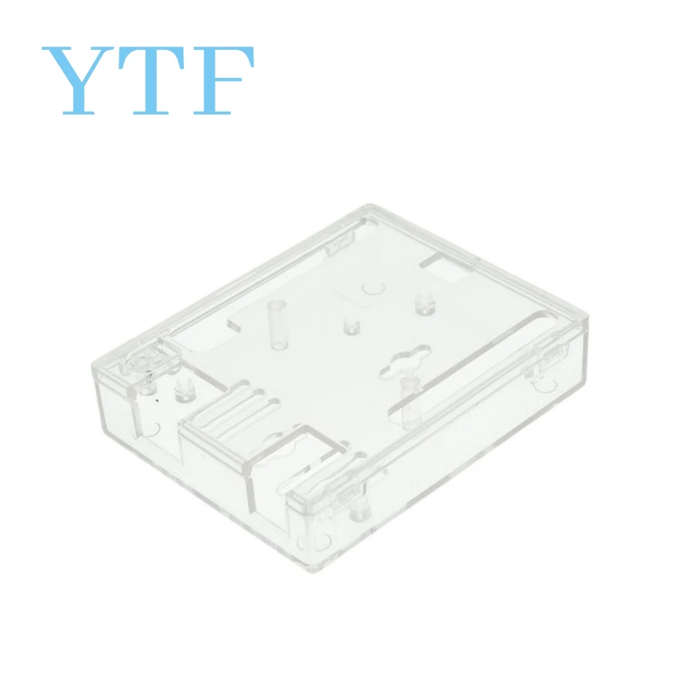 Black ABS Plastic Case Shell Transparent Box for Arduino UNO R3