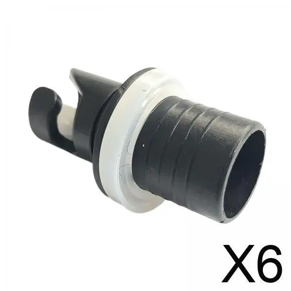 Universal Inflatable Boat Air Valve Adapter Connector Nylon Kayak Canoe Pump Hose Accessory for Outdoor Camping