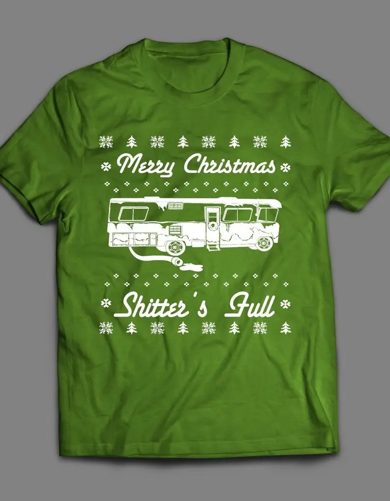 Merry Christmas Shitters Full Funny T Shirt