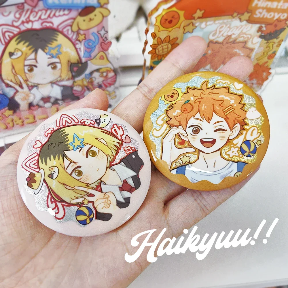 Anime Haikyuu!! Shoyo Hinata Kozume Kenma Cosplay Plug-in Card Photo Frame Acrylic Standing Sign Badge Ornament Halloween Xmas