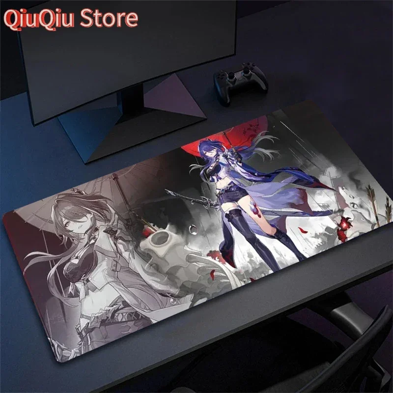 

Acheron Robin Mouse Pad Honkai Star Rail Large Mousepad Computer Keyboard XXL Padding Anime Pc Gaming Accessories Desk Mat