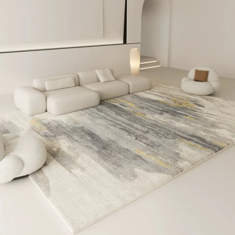 Cream Style Living Room Decoration Washable Carpet Fluffy Soft Lounge Floor Mat Large Area Rugs for Bedroom Home Thick Plush Rug