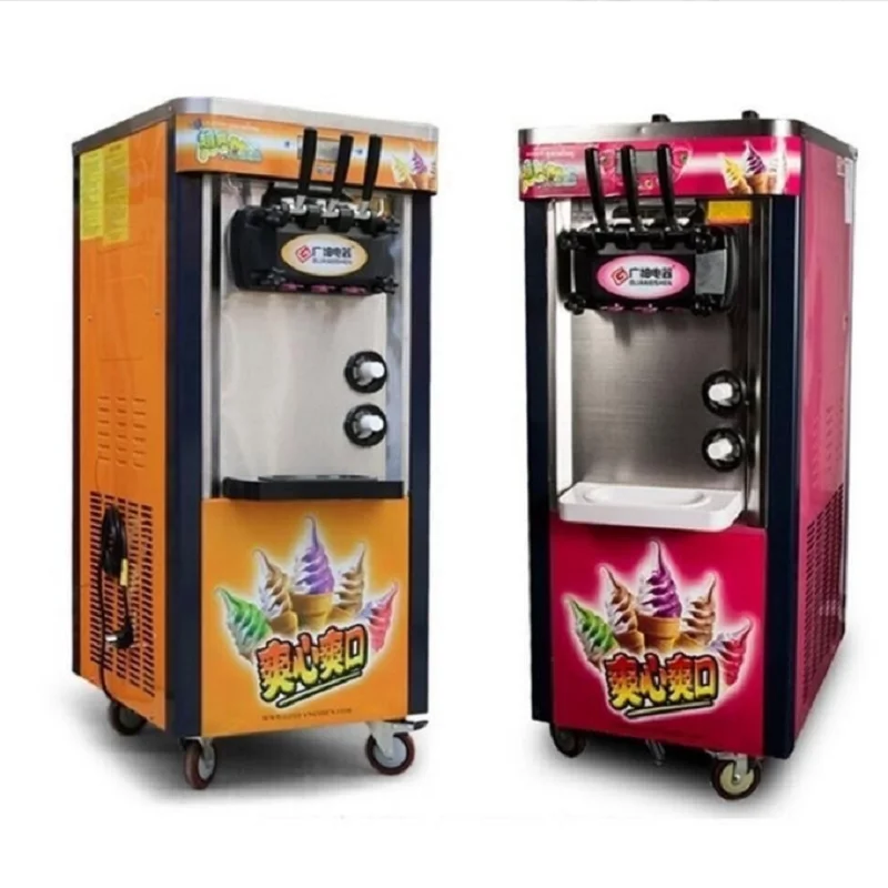 Stainless Steel Vending Ice Cream Machine Soft Serve Ice Cream Machine Commercial Soft Serve Ice Cream Machine