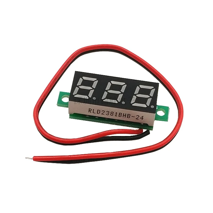 

0.28 inch ultra-small digital DC voltmeter head digital display two-wire DC4.5-30V reverse protection