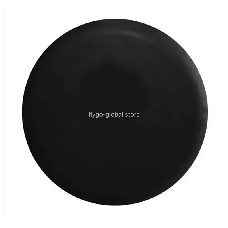 Universal all-black imitation leather tire cover, imitation leather spare tire cover for cars 13 14 15 16 17 inches