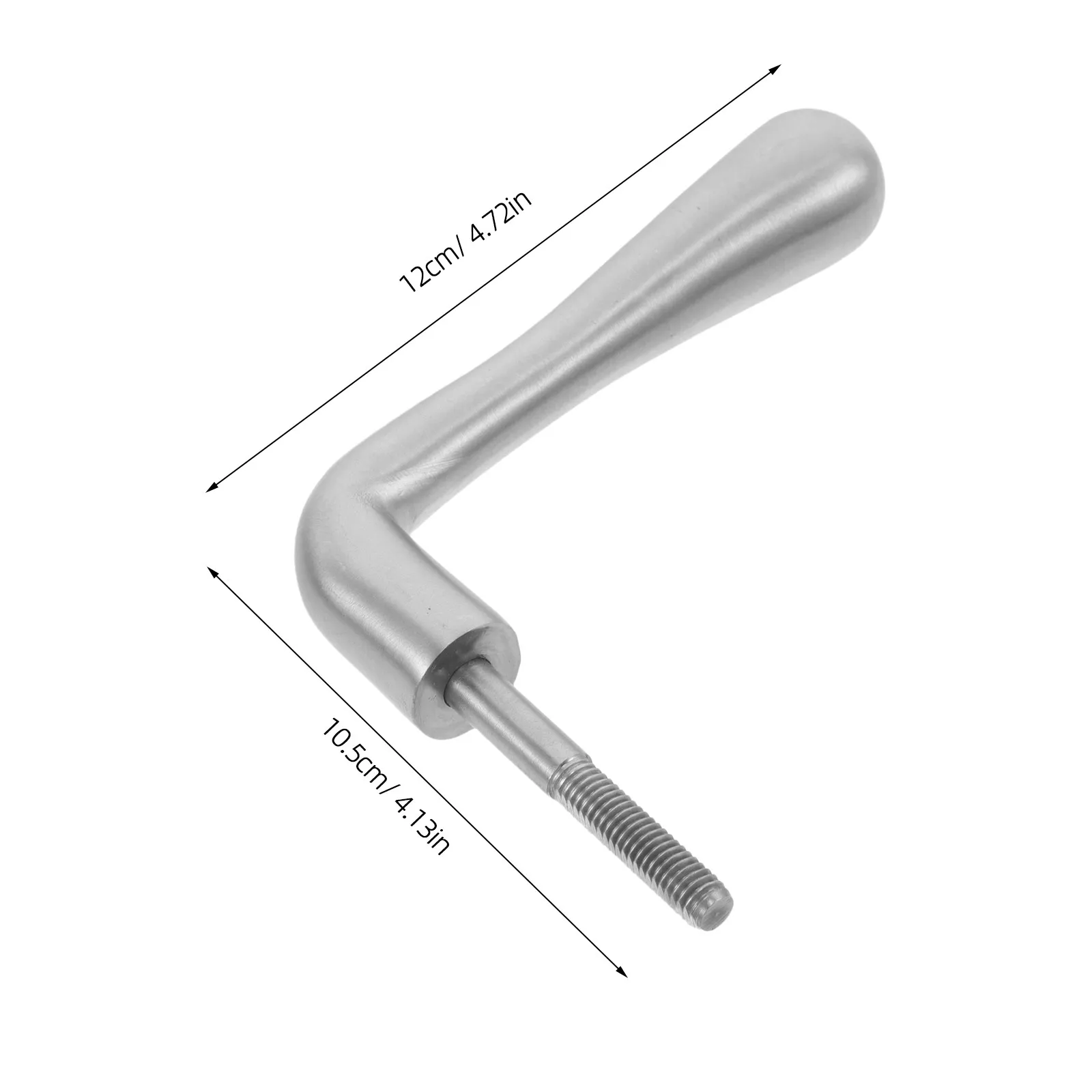 Wood Stove Door Handle Spring Loaded Replacement Pull Handle for Fireplace Fire Pit Barn Door Accessories