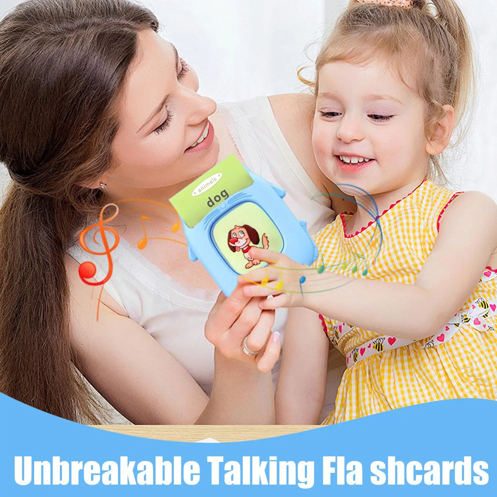 Schede flash parlanti per bambini Schede flash per apprendimento precoce del discorso tascabile Giocattoli educativi per l'aula della scuola materna domestica