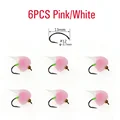 6 piezas rosa