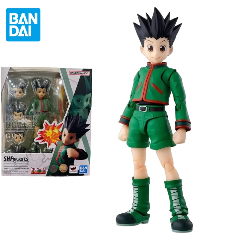 

Bandai Original HUNTER×HUNTER Anime Figure SHFiguarts GON·FREECSS Action Figure Toys for Kids Gift Collectible Model Ornaments