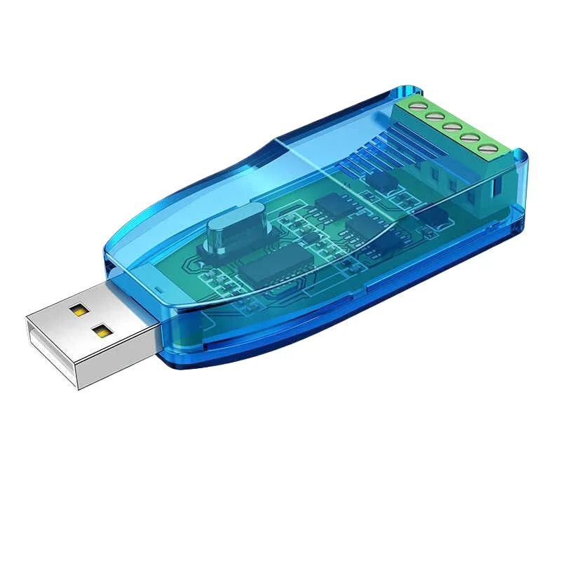 Преобразователь USB в 485/232 Последовательный кабель Кабель-адаптер RS485 Отладочный коммуникационный кабель Инструмент для отладки RS232 Совместимость V2.0