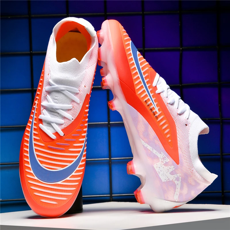 FG メンズ サッカー シューズ 高品質 ターフ サッカー クリート スニーカー トレーニング フットボール ブーツ チュテイラ カンポ 35-45