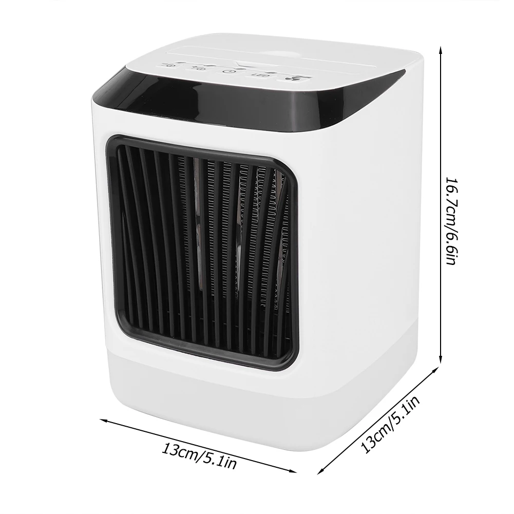 Tragbarer elektrischer Tischventilator für das Heimbüro mit Timing und Fernbedienung