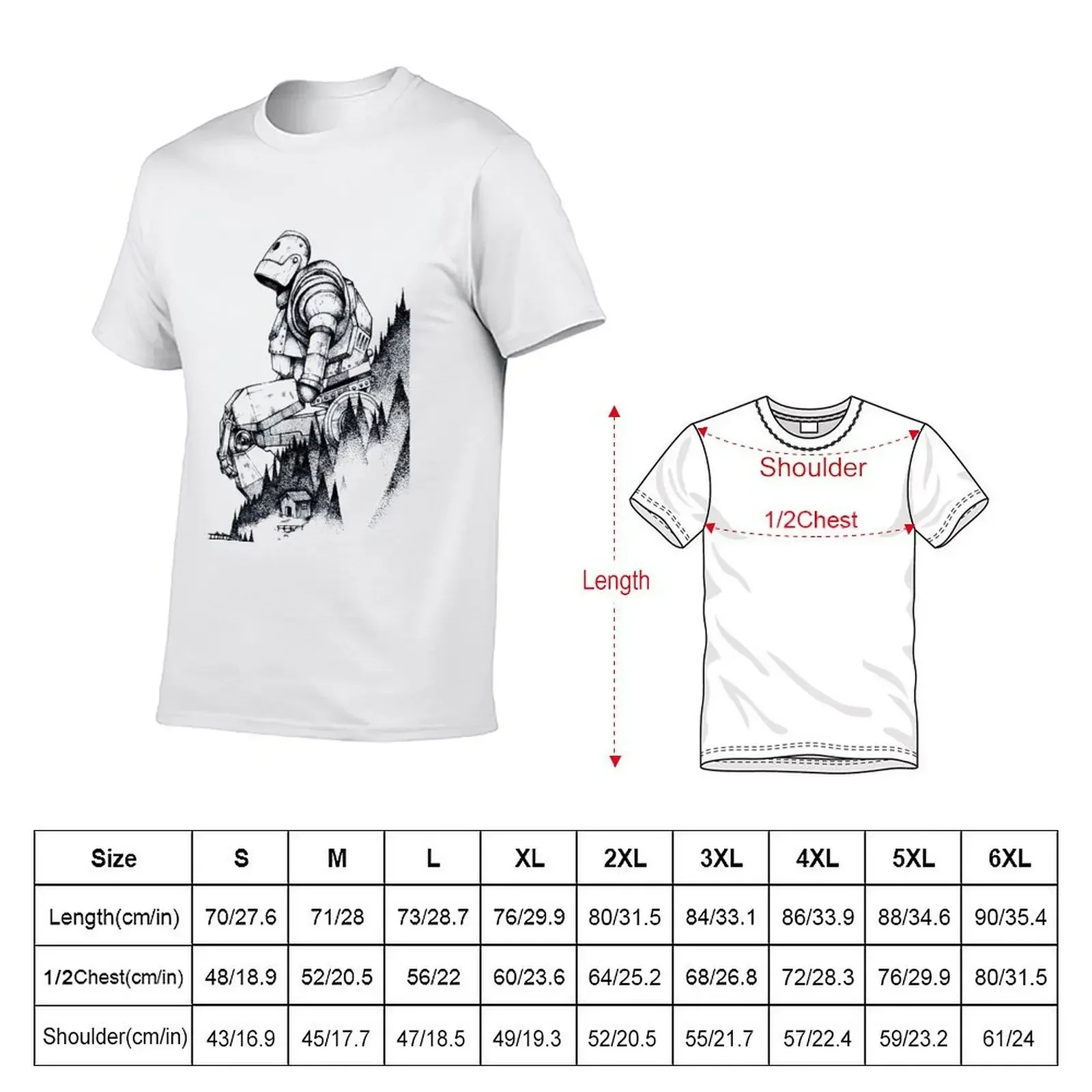 Iron Giant Classic T-Shirt graphic tee shirt quick drying Men's clothing