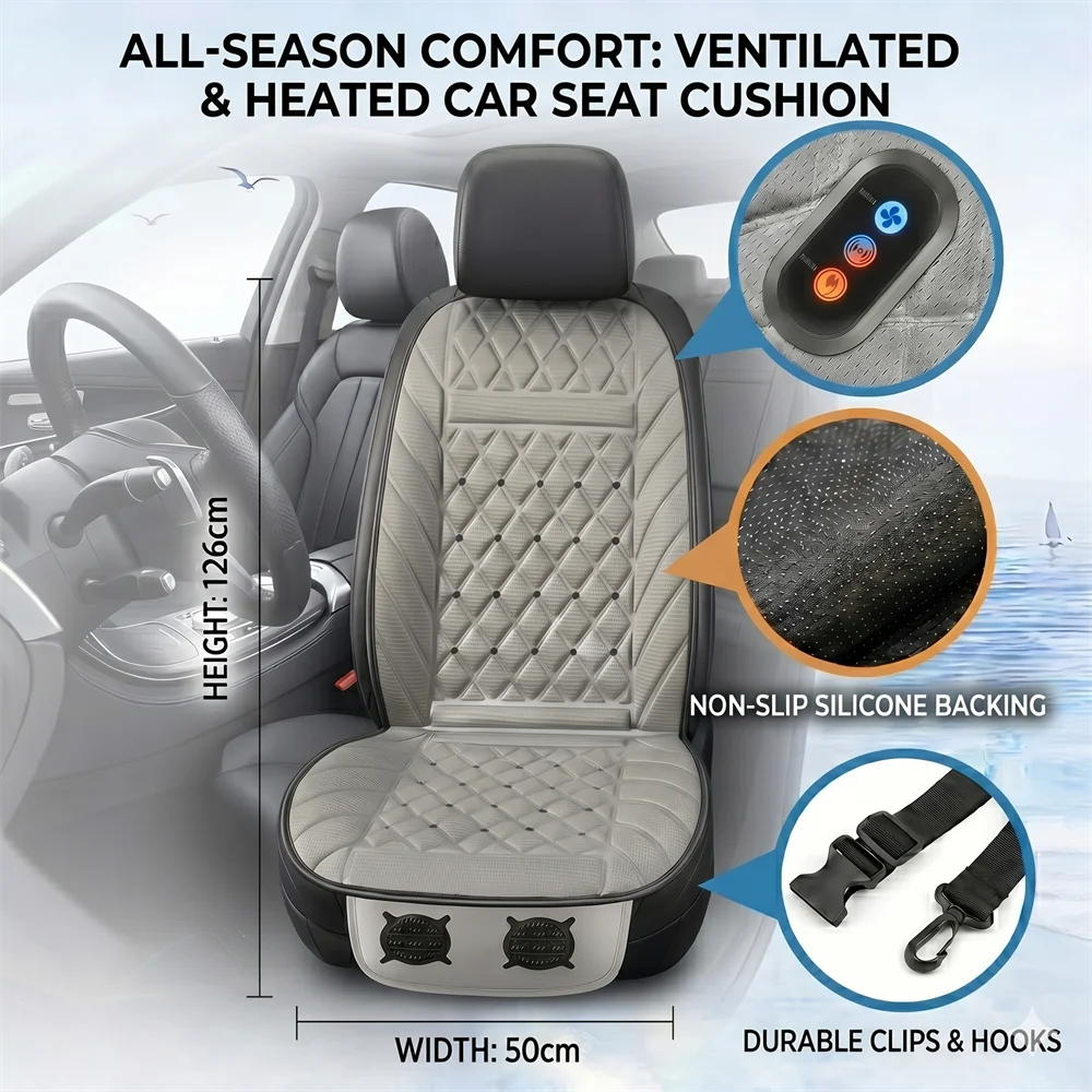 Thumbnail 3 - #72 Latest Heated Seat Covers Offers