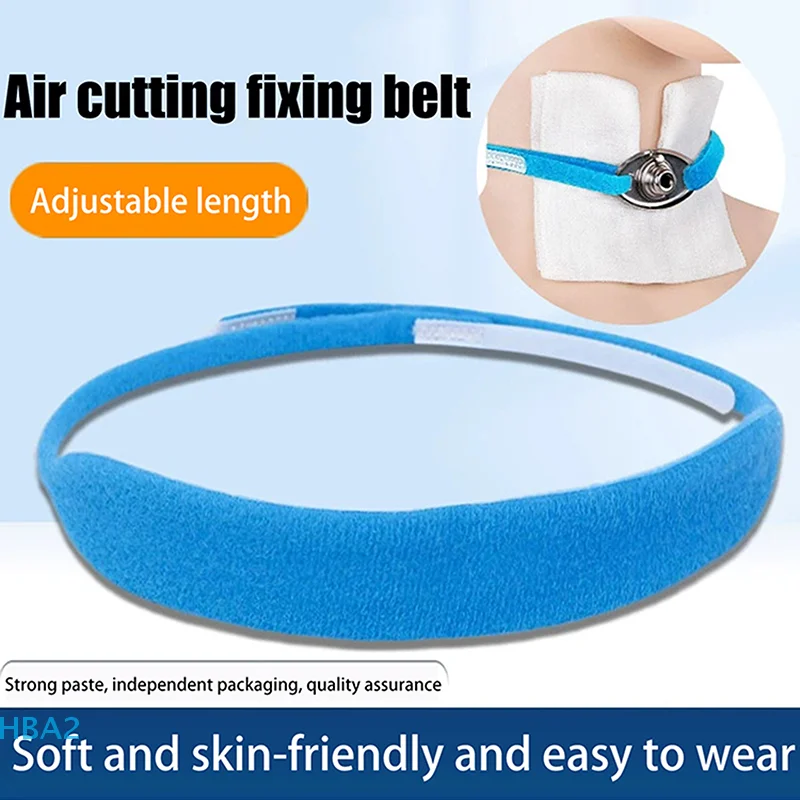 Tracheostomy Tube Holder Soft Reusable Collar for Adults Adjustable Closure for Hospital and Home Setting