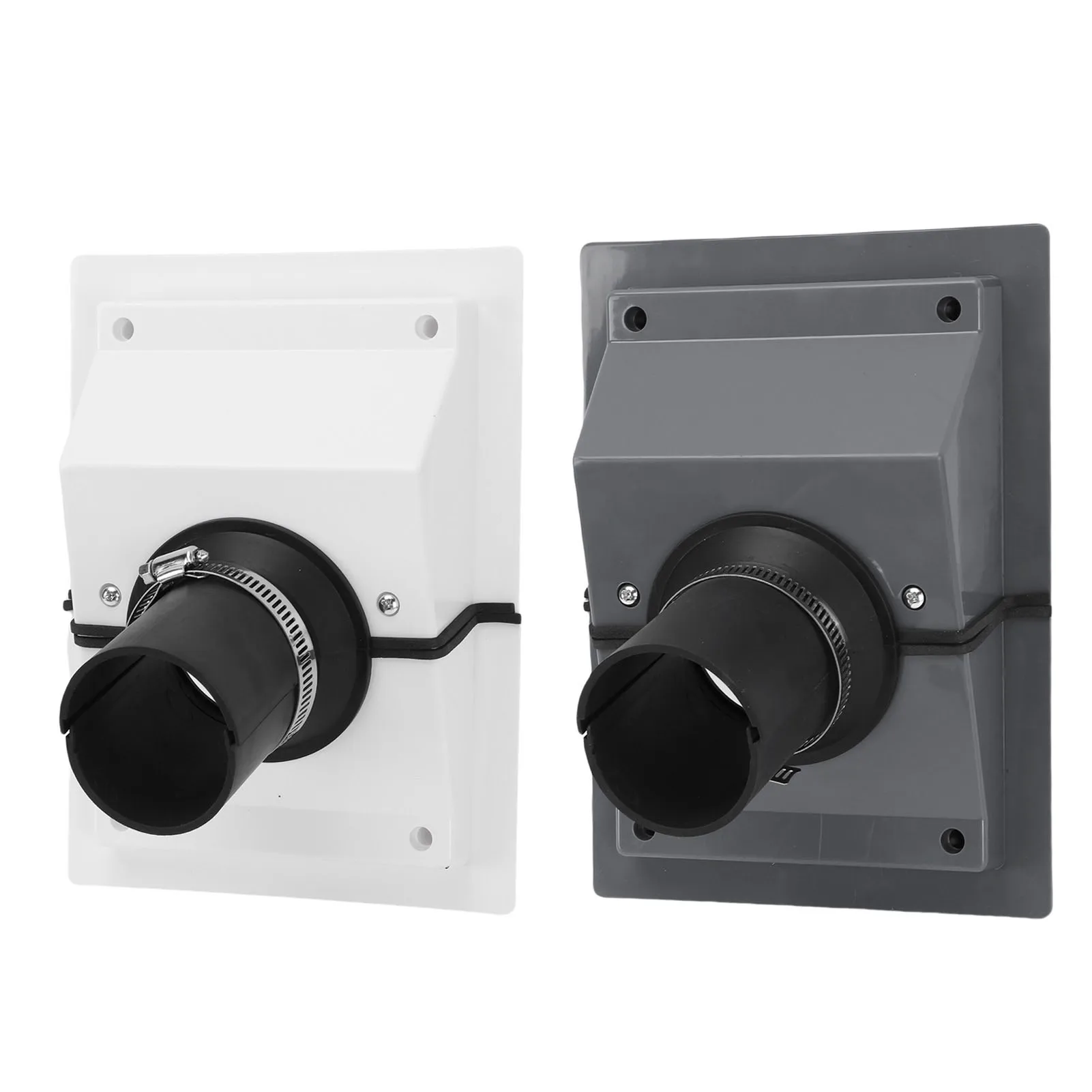 Conjunto de linha de penetração de parede HVAC Kit de cobertura Conjunto de linha AC dividida Tampa de parede com junta macia para ar condicionado interno e externo