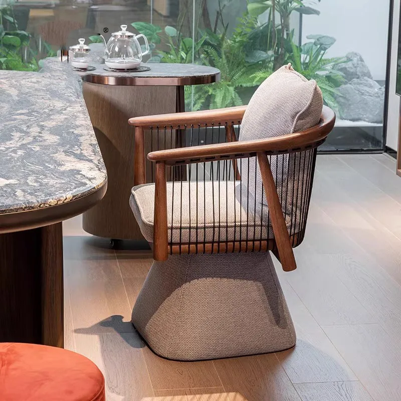 

Rotate Armchair Dining Chairs Luxury for The Living Room Comfortable Chair of Salons Balcony Furniture Clearance Dalba Couch