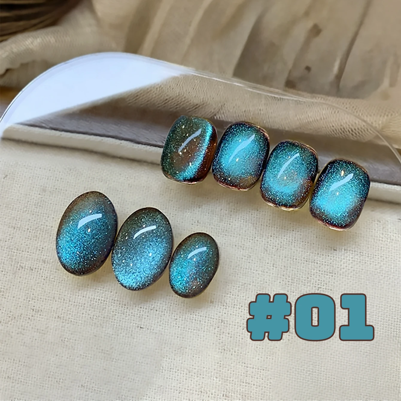 ยาทาเล็บเจลคริสตัลสีส้มประกายตาแมว 1 ชิ้น สำหรับฤดูใบไม้ร่วงและฤดูหนาว เหมาะสำหรับร้านทำเล็บและอุปกรณ์ทำเล็บ