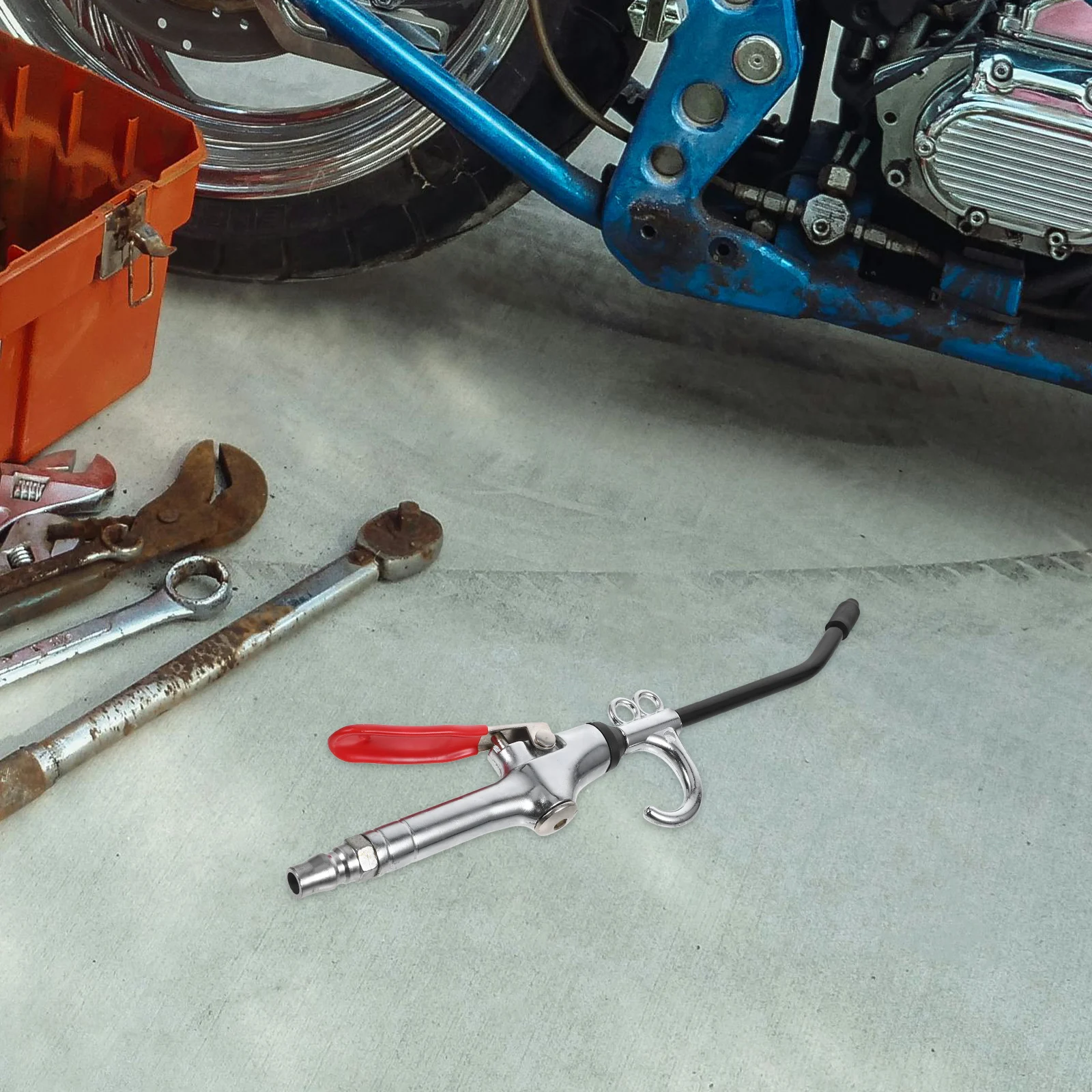 

Aluminum Alloy High Blower for Compressor with Hose Nozzle Car Interior Cleaning Pneumatic Tool Dust Blower