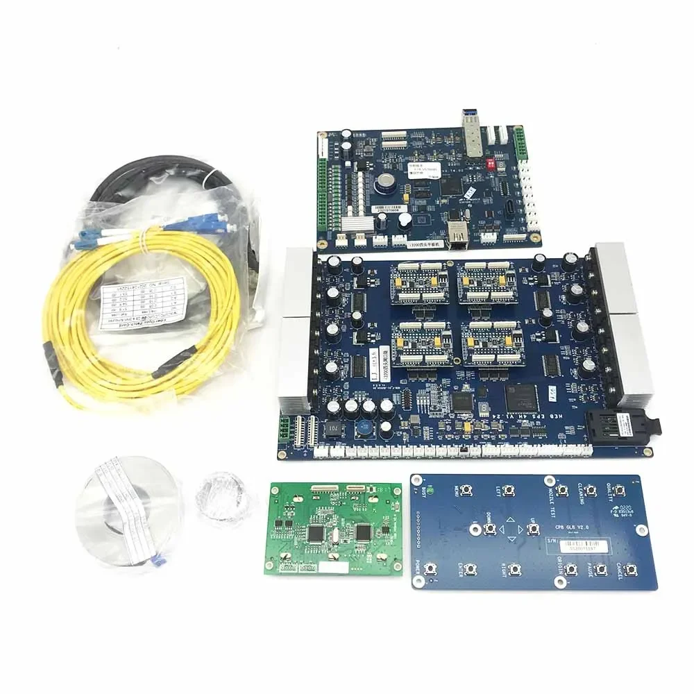 Kit de conversión con placas de circuito Hoson de DX5 DX7 5113 XP600 i3200 Kit de actualización de 4 cabezales