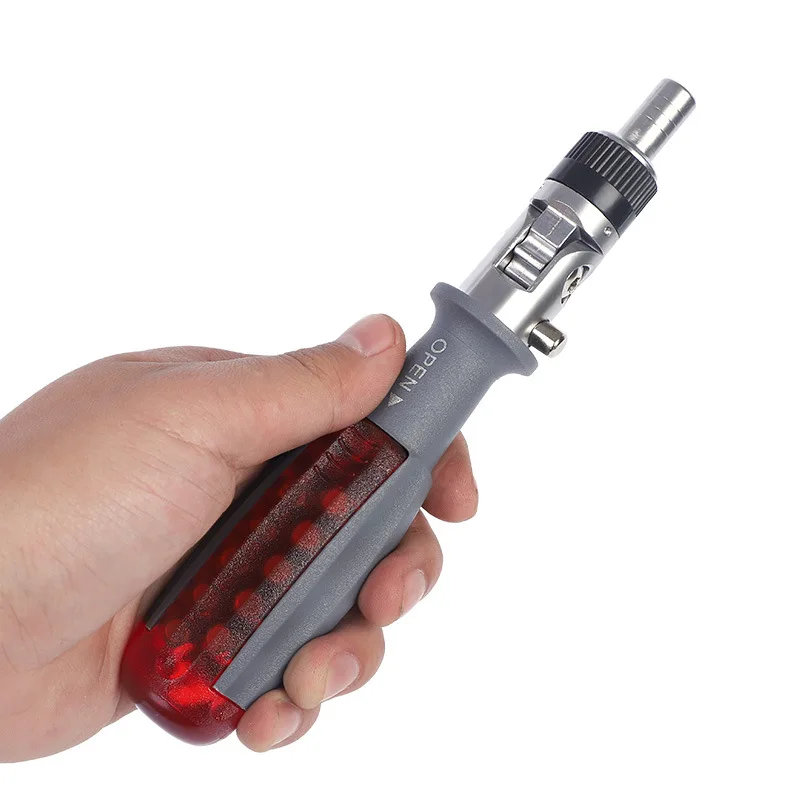 

Ten-in-one Folding Head Ratchet Combination Rotatable Wrench Screwdriver Set Mechanic Tools Shaped Screwdriver
